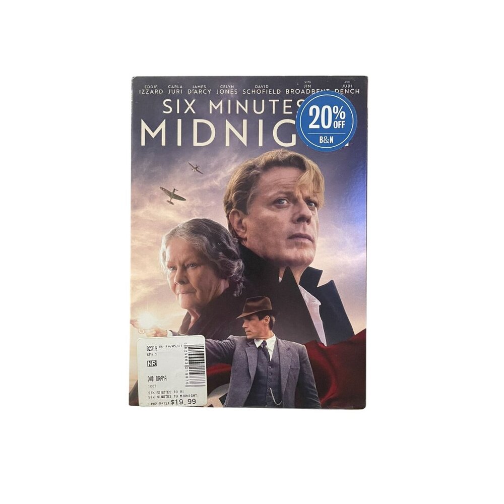 2021 Six Minutes to Midnight DVD Sealed